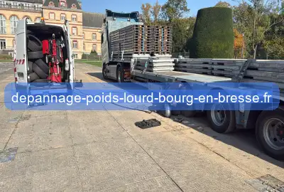 Air, boite de vitesse, freins bloqué sur poids lourd